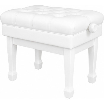 GOLIATH PB600-WHP SWH  banquette hydraulique conert blanc laqué Skai blanc