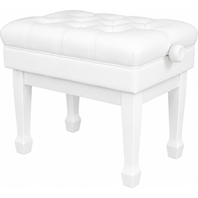 GOLIATH PB600-WHP SWH  banquette hydraulique conert blanc laqué Skai blanc
