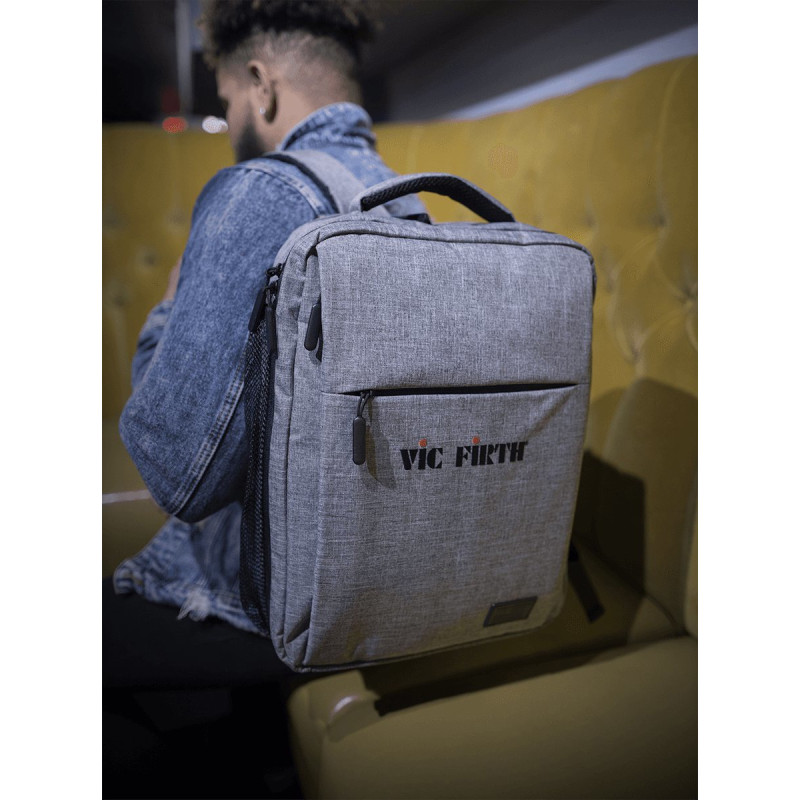 VIC FIRTH  PBKPK sac a dos de voyage gris