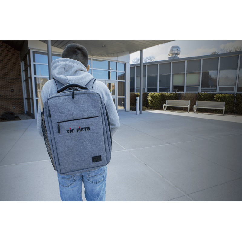 VIC FIRTH  PBKPK sac a dos de voyage gris