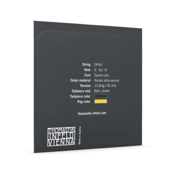 THOMASTIK-INFELD Corde Violoncelle Dominant Pro Sol noyau spirale, nickel