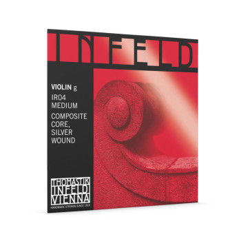 THOMASTIK-INFELD Cordes Violon Infeld Noyau hybride Sol Argent