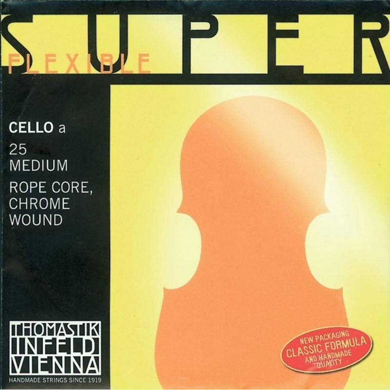 THOMASTIK-INFELD Corde Violoncelle Superflexible Noyau corde Moyen