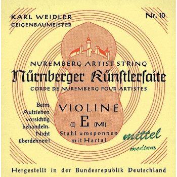 NÜRNBERGER Cordes Violon Künstler Noyau corde 3/4