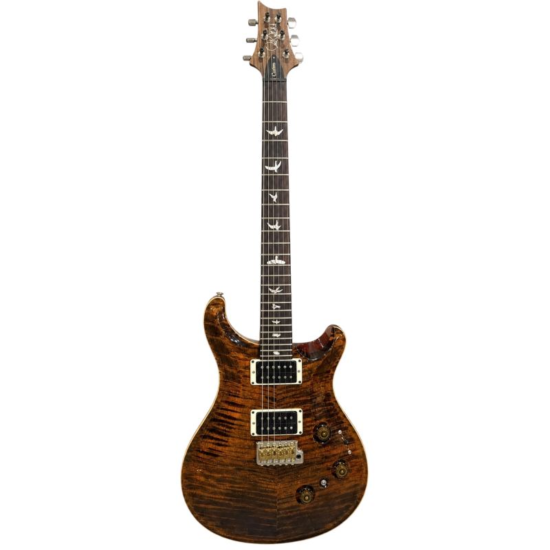 PRS GUITARS Custom 24 piezo Orange Tiger - STOCK B