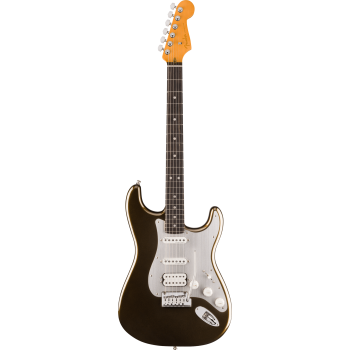 FENDER American Ultra II Stratocaster HSS touche ebene Texas Tea