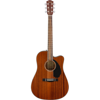 FENDER CD-60SCE Dreadnought touche Noyer All-Mahogany