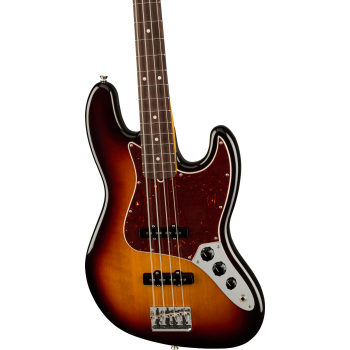 FENDER American Professional II Jazz Bass touche palissandre 3-Color Sunburst - Déstockage