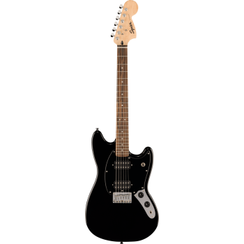 SQUIER Sonic Mustang HH Laurel Fingerboard Black Pickguard Black