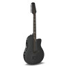 ADAMAS 1598-MEIII Melissa Etheridge Signature Mid Cutaway 12-cordes Black Satin