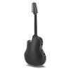ADAMAS 1598-MEIII Melissa Etheridge Signature Mid Cutaway 12-cordes Black Satin