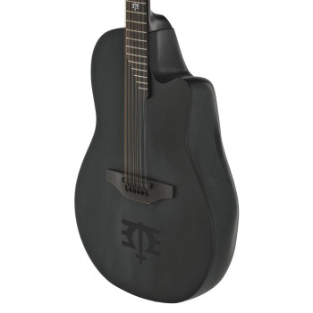 ADAMAS 1598-MEIII Melissa Etheridge Signature Mid Cutaway 12-cordes Black Satin