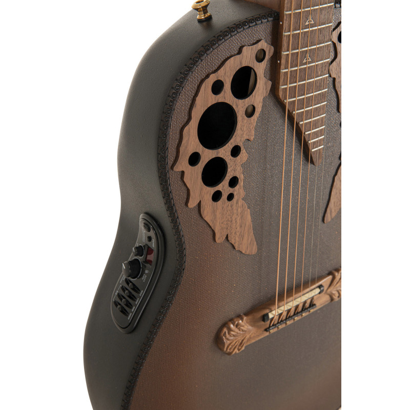 ADAMAS 1687GT Deep Non-Cutaway Reverse Brown Burst