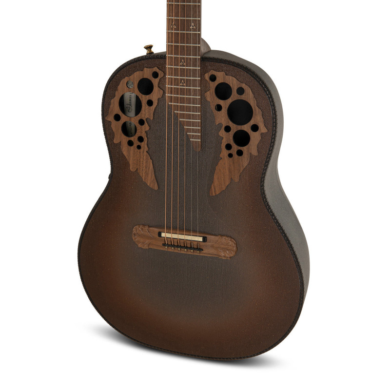 ADAMAS 1687GT Deep Non-Cutaway Reverse Brown Burst