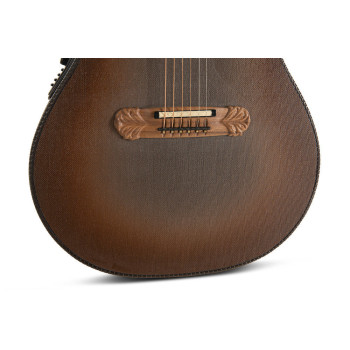 ADAMAS 1687GT Deep Non-Cutaway Reverse Brown Burst