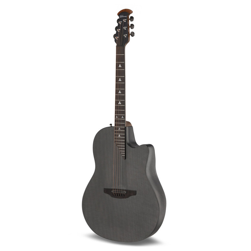 ADAMAS Guitare électro-acoustique 156SP-5-G Evolution Series Deep Cutaway Noir carbone naturel