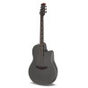 ADAMAS Guitare électro-acoustique 156SP-5-G Evolution Series Deep Cutaway Noir carbone naturel