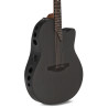 ADAMAS Guitare électro-acoustique 156SP-5-G Evolution Series Deep Cutaway Noir carbone naturel
