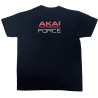 AKAI  TSHIRT-FORCE-L t-shirt noir akai professional force - taille l