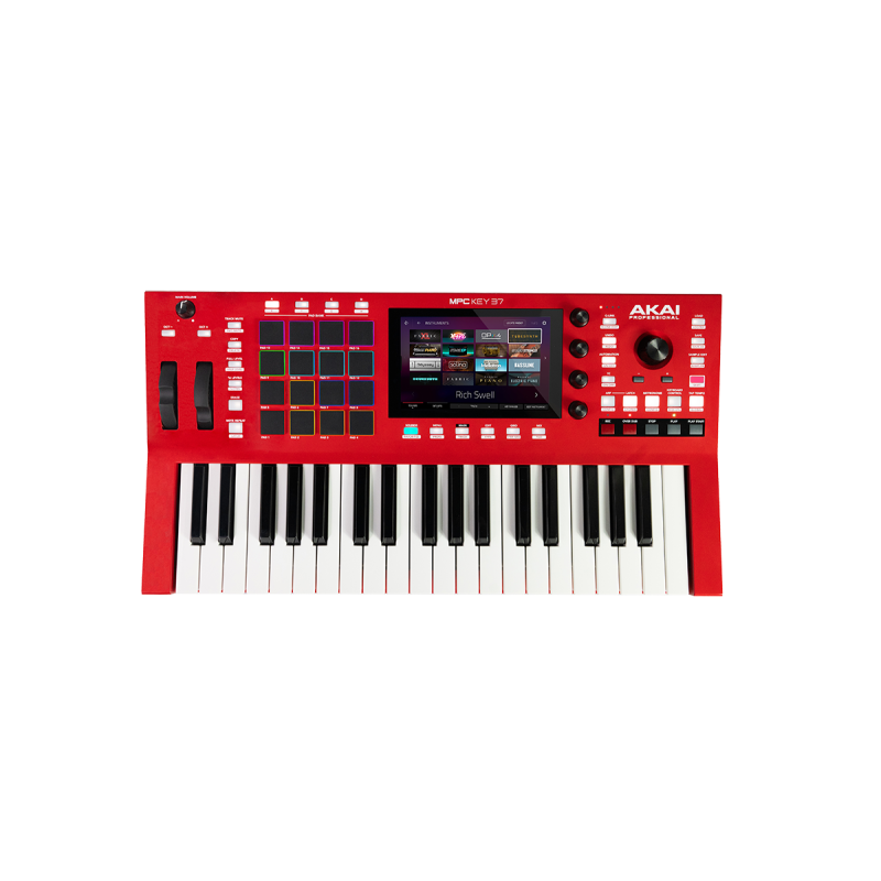 AKAI MPC-KEY37 workstation autonome mpc 37 notes 16 pads tactile 7"