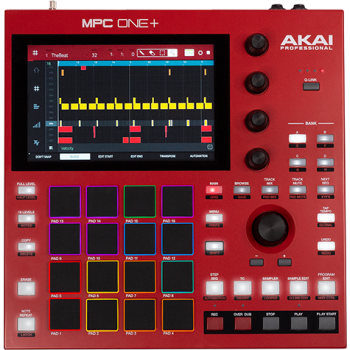 AKAI MPC-ONE+ station de production autonome desktop rouge