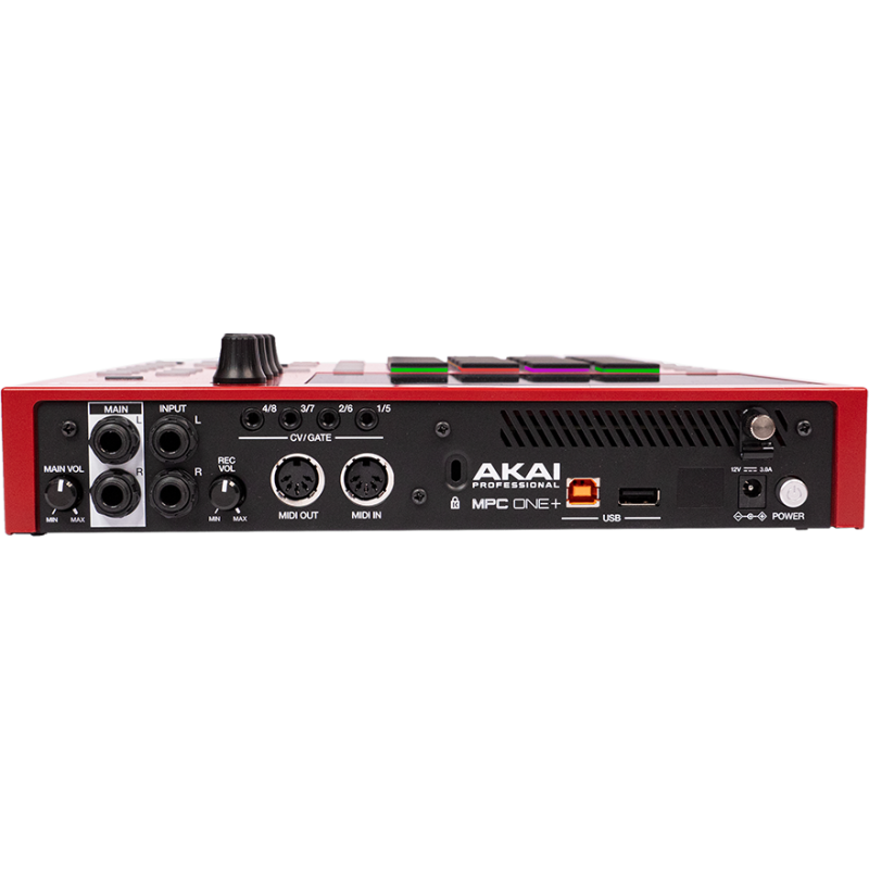 AKAI MPC-ONE+ station de production autonome desktop rouge