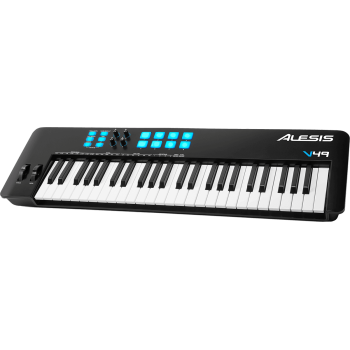 ALESIS V49MKII clavier-maître usb midi 49 notes 8 pads 4 potentiomètres arpégiateur