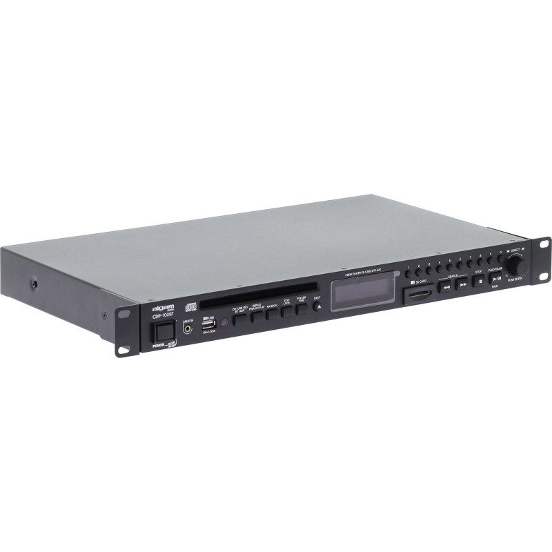 ALGAM AUDIO CDP100-BT lecteur cd/sd/sans fil rackable