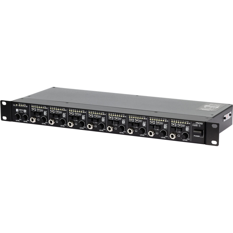 ALGAM AUDIO HAR-8 amplificateur de casque 8 voies rackable