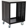 ALGAM AUDIO IR-12G Rack de studio 12U avec roulettes