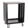 ALGAM AUDIO IR-12G Rack de studio 12U avec roulettes