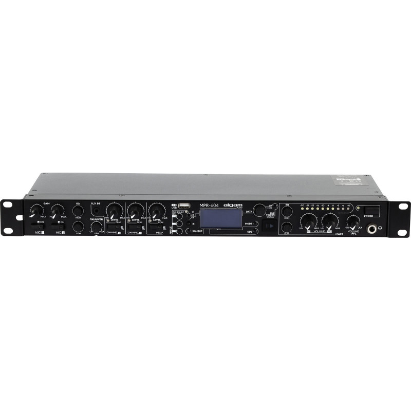 ALGAM AUDIO MPR-604 préampli/mixeur 6 entrées usb fm rackable