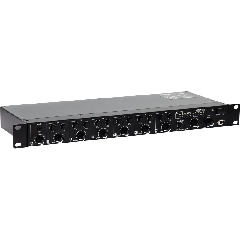 ALGAM AUDIO MR-702 mixeur 7 canaux rackable