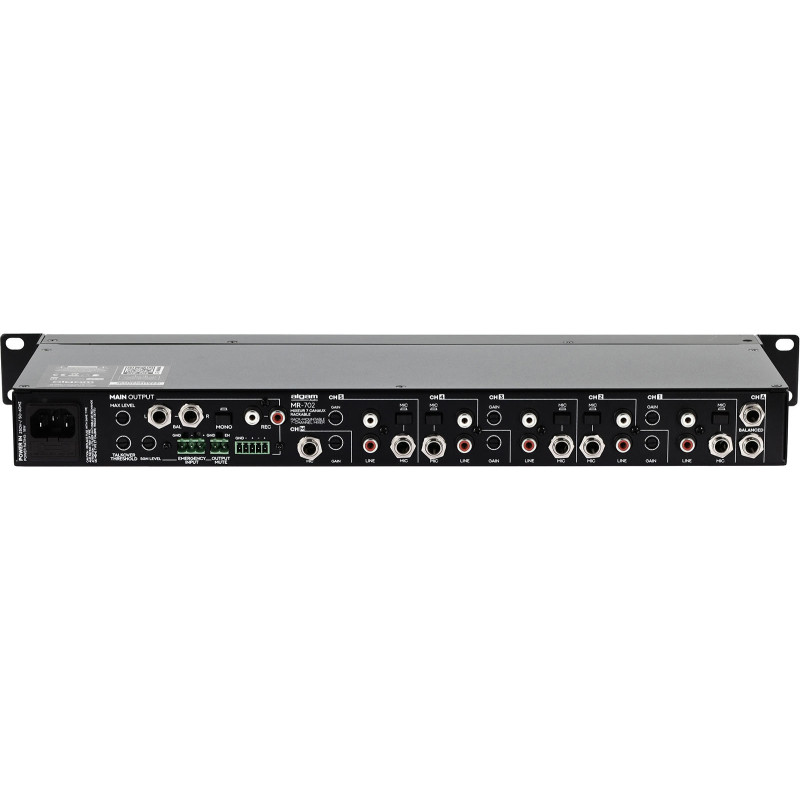ALGAM AUDIO MR-702 mixeur 7 canaux rackable