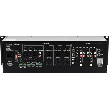 ALGAM AUDIO MZR-804 mixeur/zoneur 6 + 2 entrées 4 zones rackable