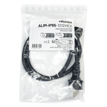 ALGAM LIGHTING ALIM-IP65-1212HEX câble d'alimentation ip65 1,5 mm² pour ip par 1212 hex