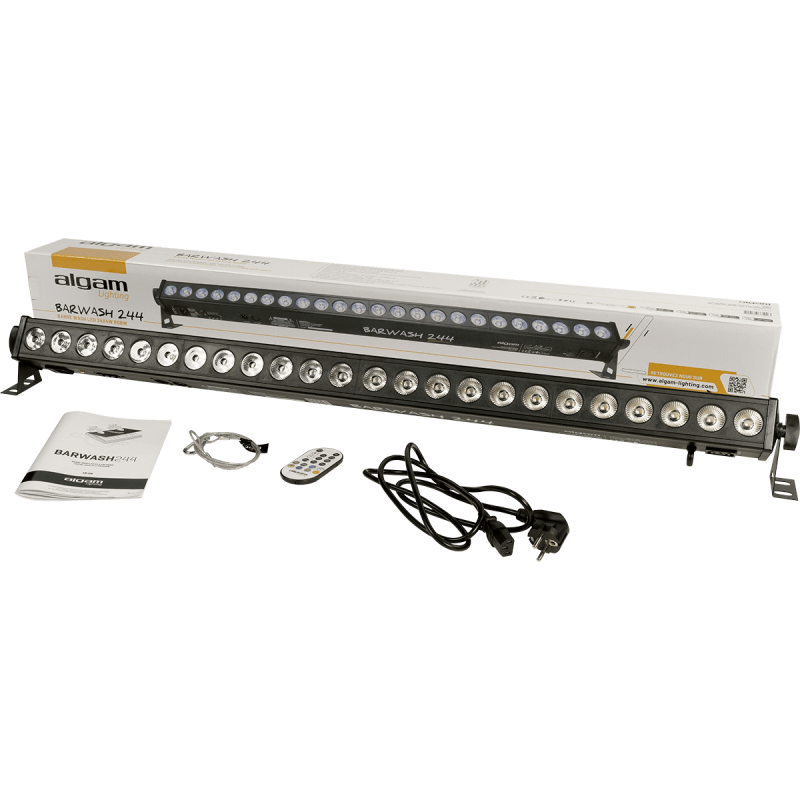 ALGAM LIGHTING BARWASH244 barre wash led 24x 4w rgbw 4-en-1