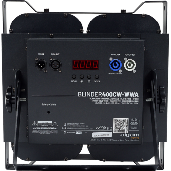 ALGAM LIGHTING BLINDER400CW-WWA blinder led cob 4x 100w blanc chaud/froid