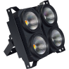 ALGAM LIGHTING BLINDER400CW-WWA blinder led cob 4x 100w blanc chaud/froid