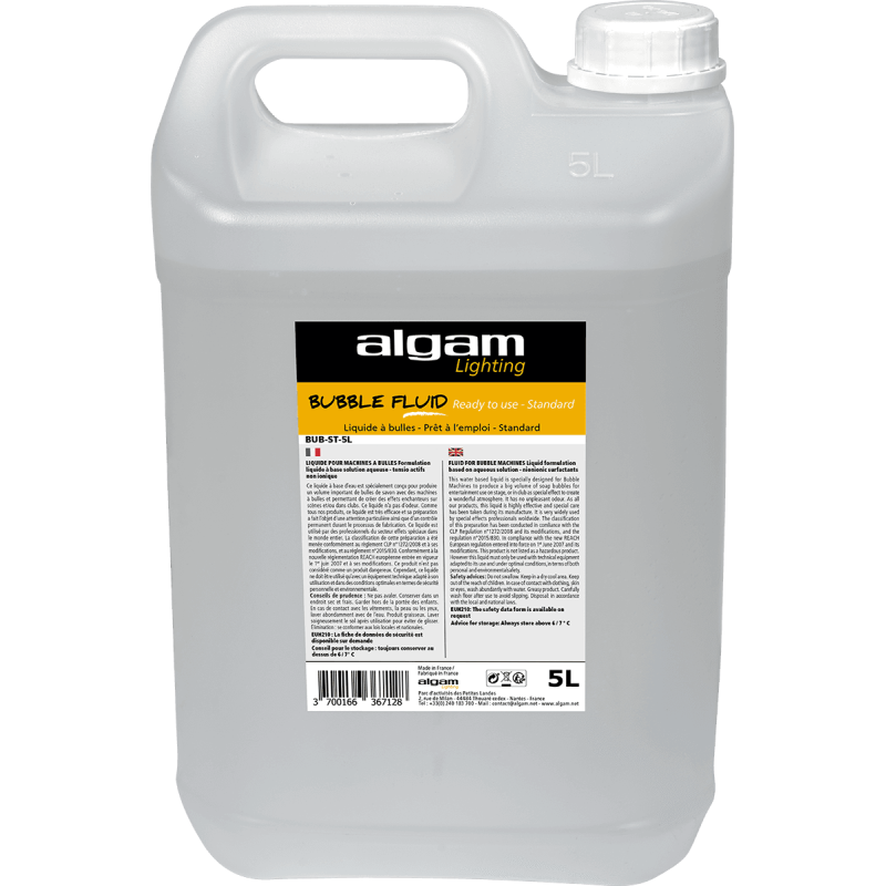 ALGAM LIGHTING BUB-ST-5L liquide bulles standard 5l