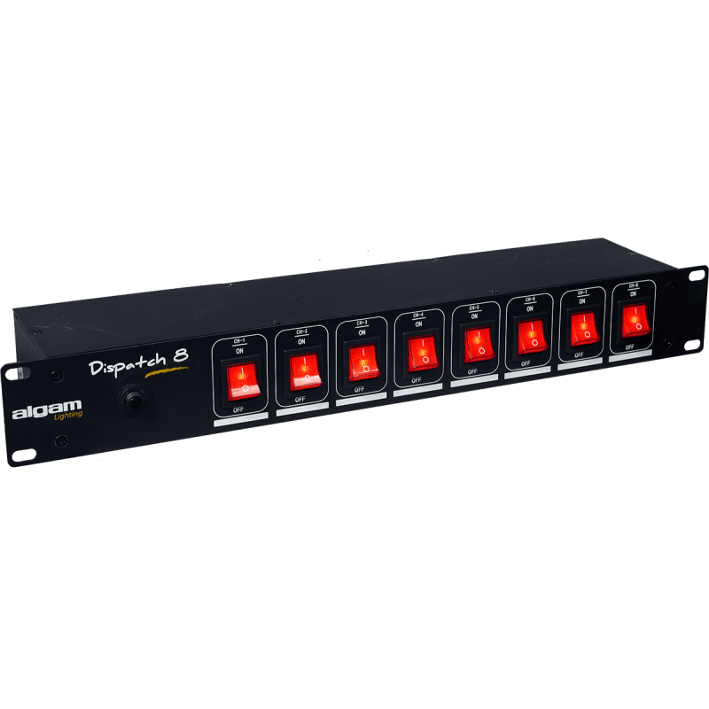 ALGAM LIGHTING DISPATCH-8 dispatch 8 canaux rackable