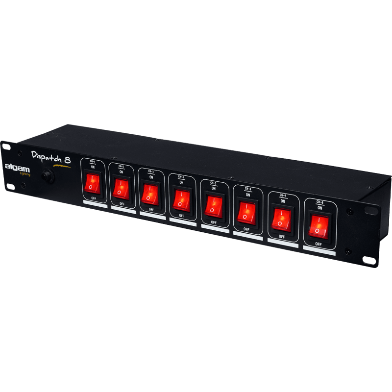 ALGAM LIGHTING DISPATCH-8 dispatch 8 canaux rackable