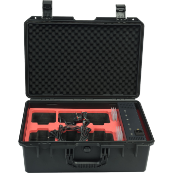 ALGAM LIGHTING EVENT PAR 44IP-X6-CASE malette de transport et recharge pour 6 eventpar44-quad-ip