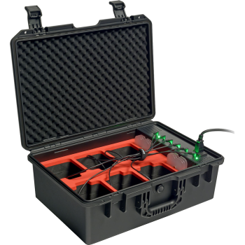 ALGAM LIGHTING EVENT PAR 44IP-X6-CASE malette de transport et recharge pour 6 eventpar44-quad-ip
