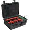 ALGAM LIGHTING EVENT PAR 44IP-X6-CASE malette de transport et recharge pour 6 eventpar44-quad-ip