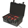 ALGAM LIGHTING EVENT PAR 44IP-X6-CASE malette de transport et recharge pour 6 eventpar44-quad-ip