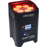 ALGAM LIGHTING EVENTPAR par sur batterie 6 led 12w rgbwauv ir et dmx sans-fil