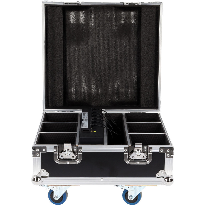 ALGAM LIGHTING EVENTPAR412-612-FC flight case pour 6 eventpar 412 hex ip avec chargeur