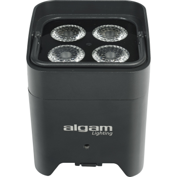 ALGAM LIGHTING EVENTPAR412-HEX-IP par sur batterie 4 led 12w rgbwa+uv ip65