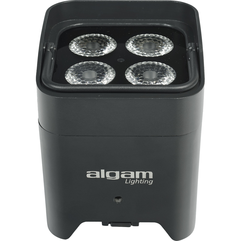 ALGAM LIGHTING EVENTPAR412-HEX-IP par sur batterie 4 led 12w rgbwa+uv ip65